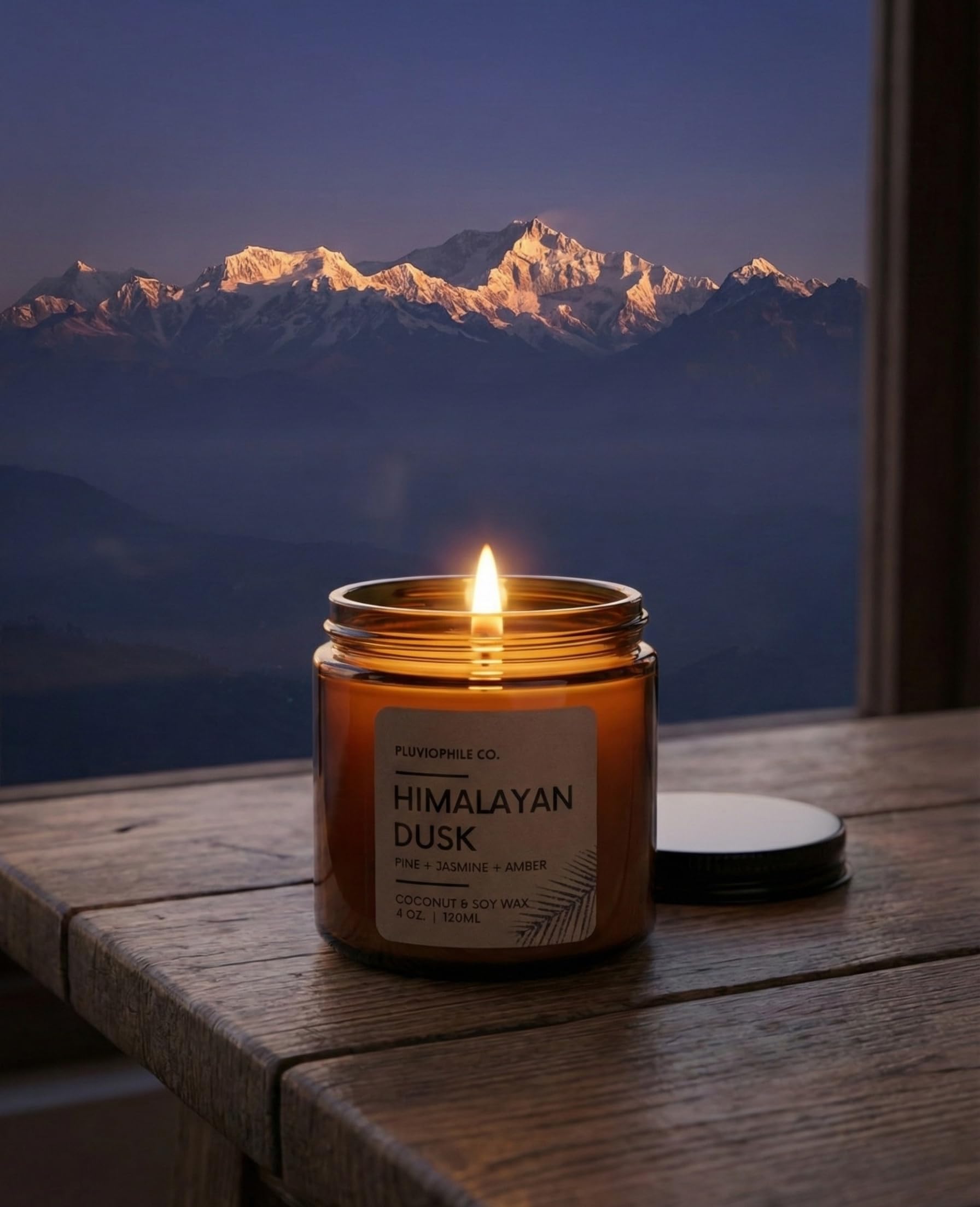 Pluviophile Handpoured Scented Candles Himalayan Dusk